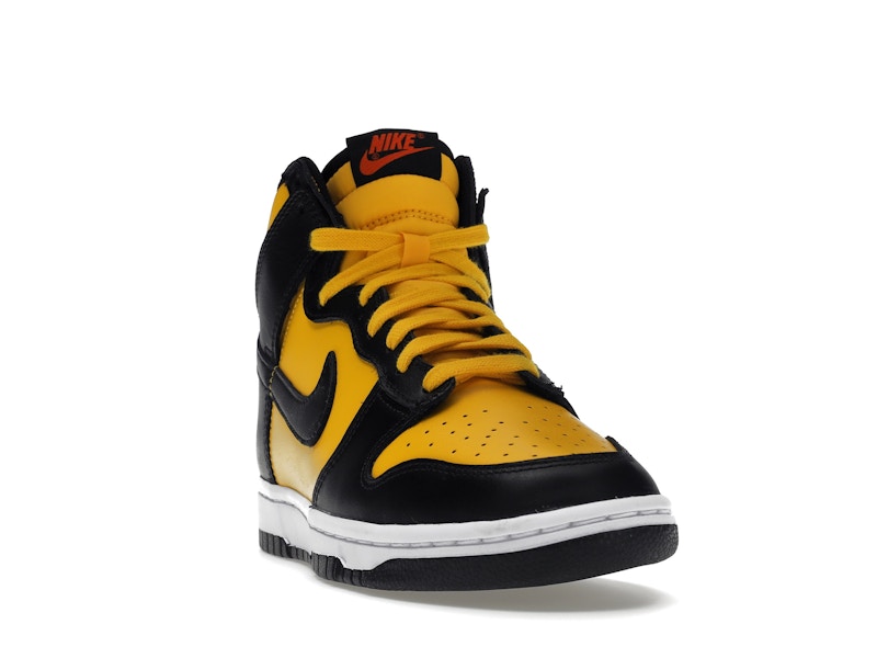 Nike Dunk High Retro Reverse Goldenrod - University Gold/Black/White/Habanero Red - DD1399-700 - 07