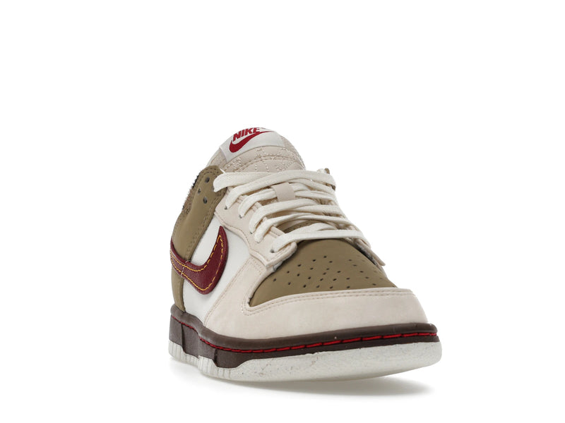Nike Dunk Low Retro Khaki Team Red Pearl White - Khaki/Team Red/Baroque Brown/Pearl White - IM6687-262 - 07