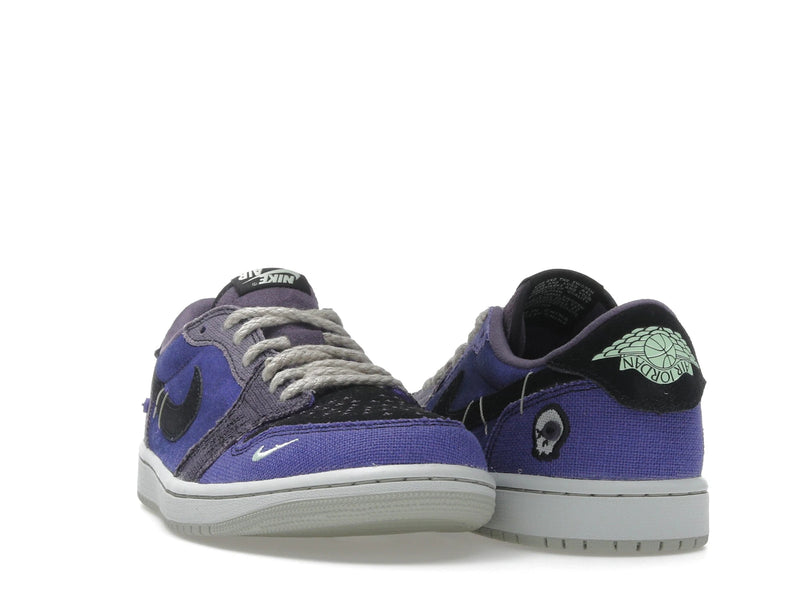 Air Jordan 1 Retro Low OG Zion Williamson Voodoo Alternate - Regency Purple/Vapor Green/Black/Dark Raisin/Daybreak/Light Silver - IH2309-500 - 07