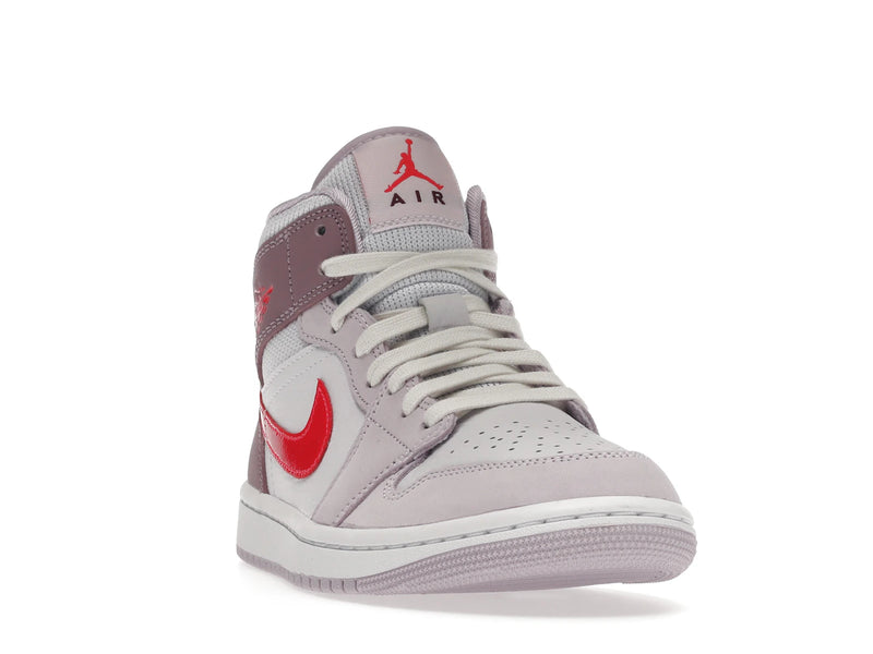 Air Jordan 1 Mid Valentines Day (2022) (W) - White/Pink-Crimson - DR0174-500 - 07