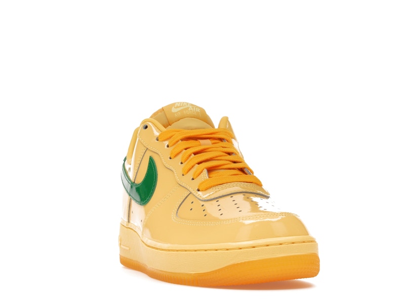 Nike Air Force 1 Low Patent Leather Topaz Gold Pine Green - Ansicht 8