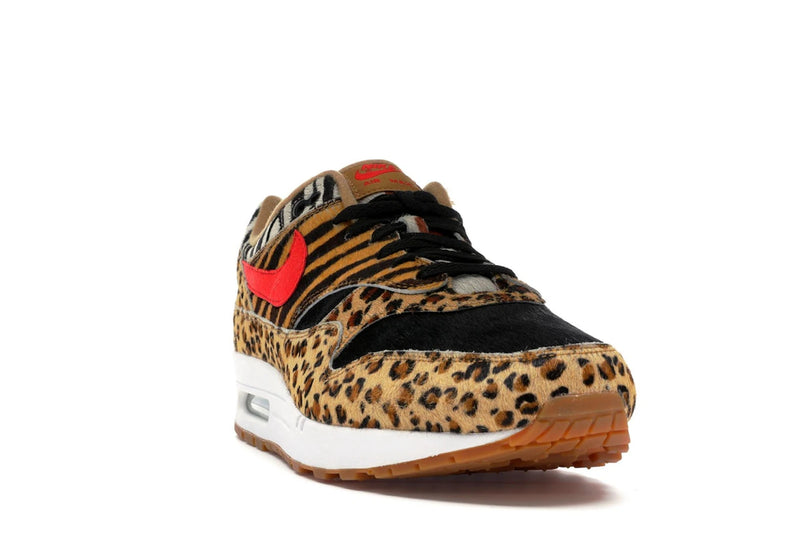 Nike Air Max 1 Atmos Animal Pack 2 (2018) Black Box - Wheat/Sport Red-Bison-Classic Green - AQ0928-700 - 07