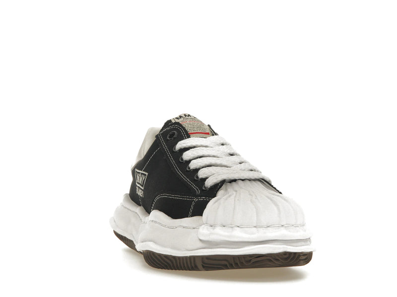 Mihara Yasuhiro Blakey OG Sole Canvas Low Black - Black/White - A08FW735 - 07