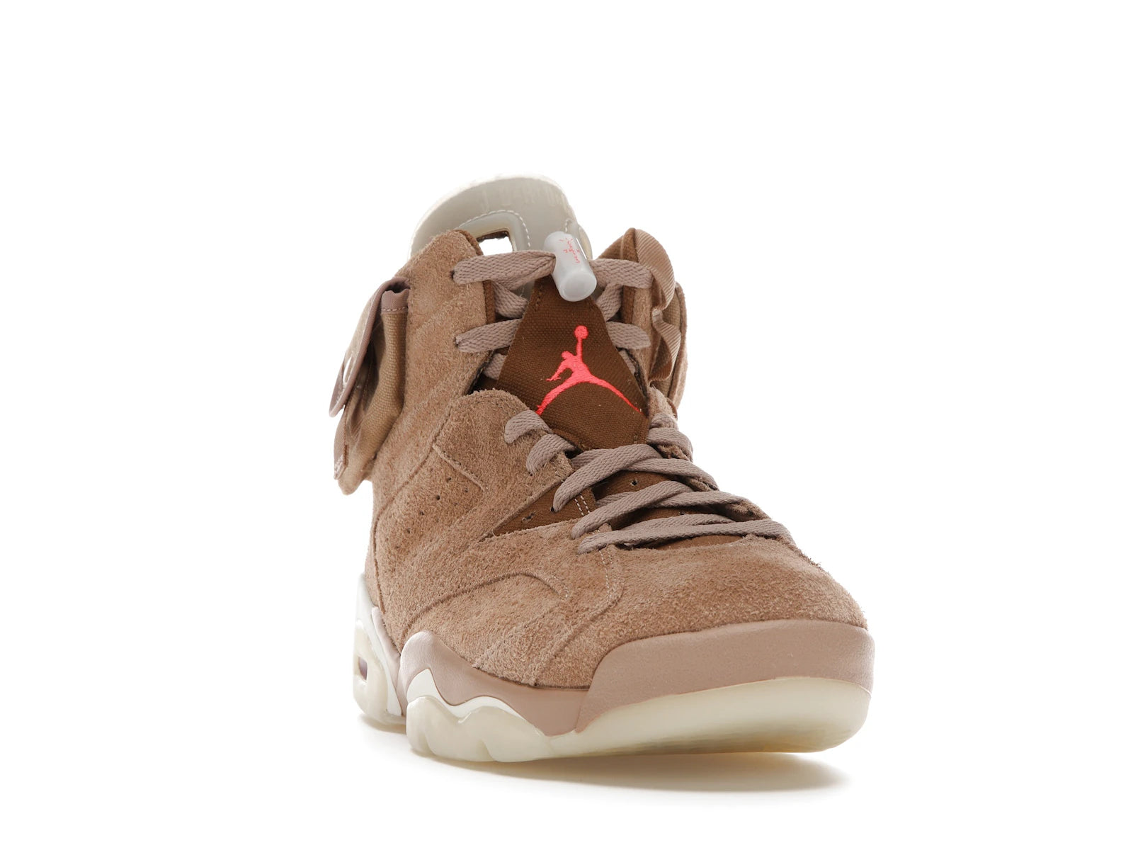 Air Jordan 6 Retro Travis Scott British Khaki - British Khaki/Sail-Bright Crimson - DH0690-200 - 07