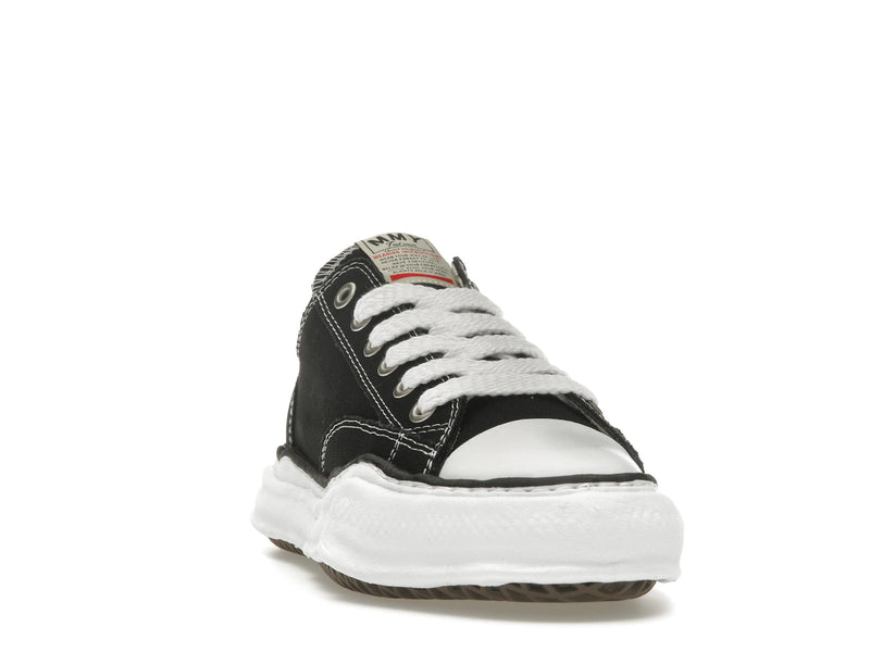 Maison Mihara Yasuhiro Peterson OG Sole Canvas Low - White/Black - A01FW702-BLK - 07