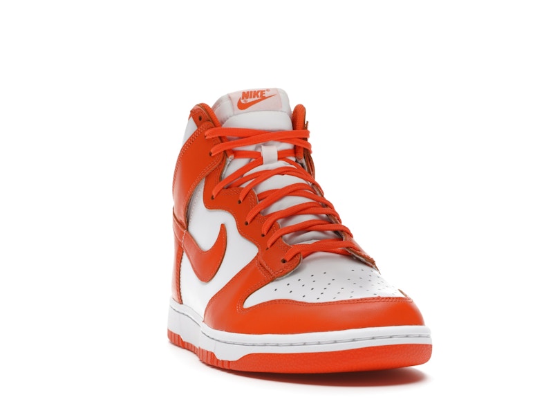 Nike Dunk High Syracuse (2021) - White/Orange Blaze - DD1399-101 - 07