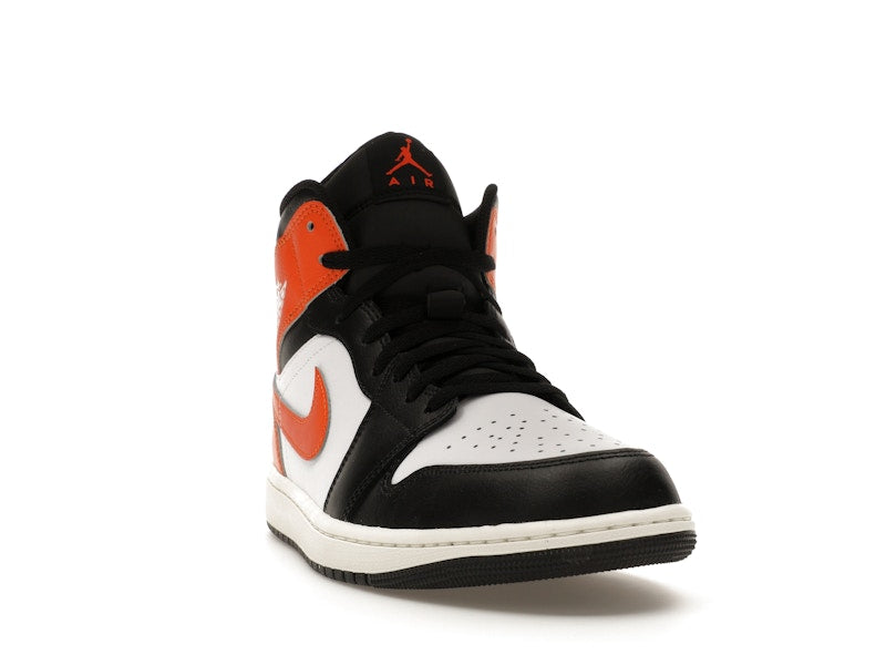 Air Jordan 1 Mid Black Toe Starfish - Starfish/White/Sail/Black - DQ8426-801 - 07