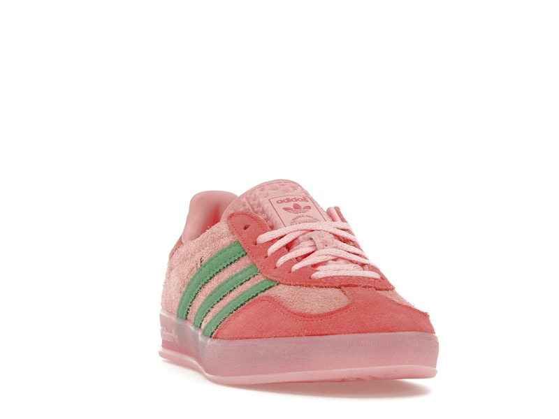 adidas Gazelle Indoor Semi Pink Spark Preloved Scarlet (Women's) - Semi Pink Spark/Preloved Green/Preloved Scarlet - IG6782 - 07