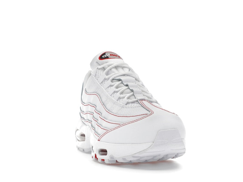 Nike Air Max 95 OG Big Bubble White University Red - White/University Red/Wolf Grey - IB7936-100 - 07