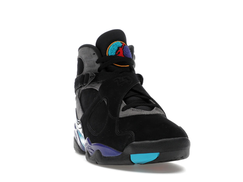 Air Jordan 8 Retro Aqua (2025) - Black/True Red-Iron Grey-Bright Concord-Aquatone - 305381-006 - 07