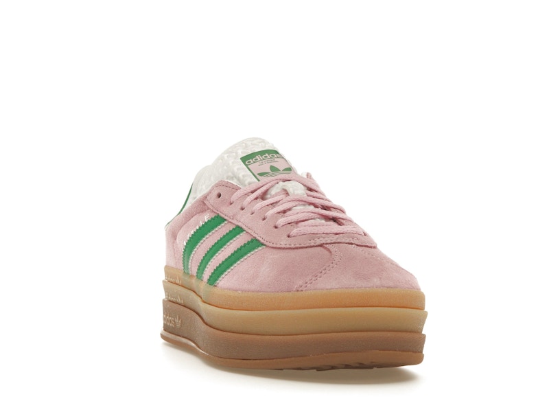 adidas Gazelle Bold True Pink (Women's) - True Pink/Green/Cloud White - IE0420 - 07