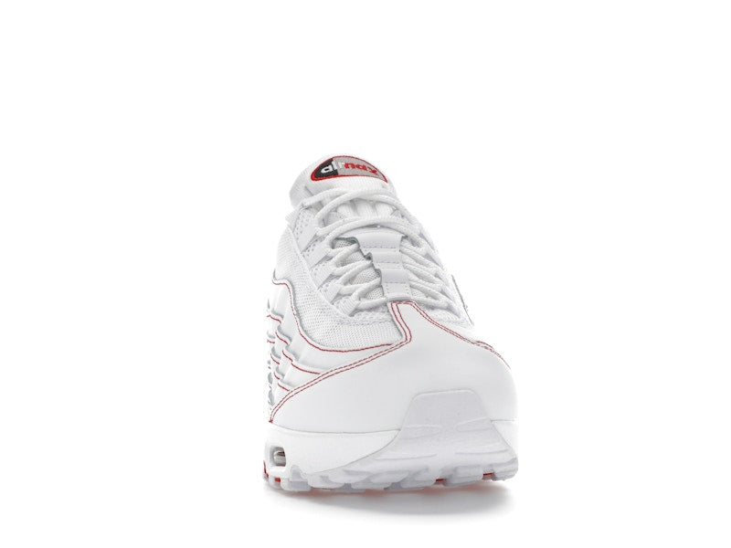Nike Air Max 95 OG Big Bubble White University Red - White/University Red/Wolf Grey - IB7936-100 - 08