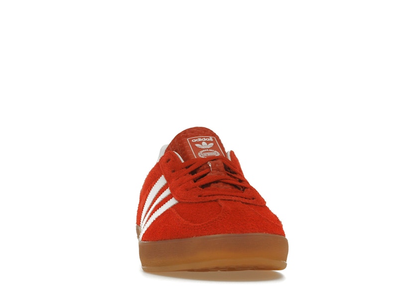adidas Gazelle Indoor Bold Orange (Women's) - Bold Orange/Footwear White/Gum - HQ8718 - 08