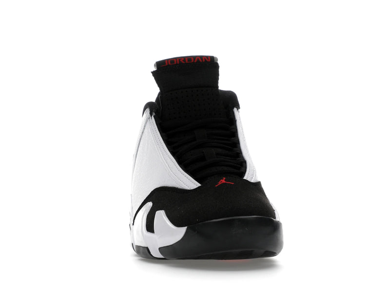 Air Jordan 14 Retro Black Toe (2024) - White/Varsity Red/Black/Metallic Silver - 487471-160 - 08