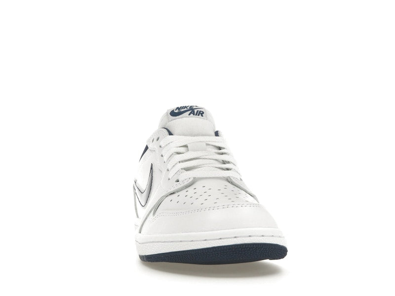 Air Jordan 1 Low 85 Metallic Blue - Summit White/Navy-White - FB9933-141 - 08