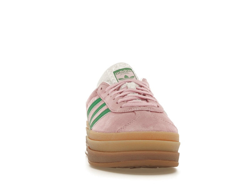 adidas Gazelle Bold True Pink (Women's) - True Pink/Green/Cloud White - IE0420 - 08