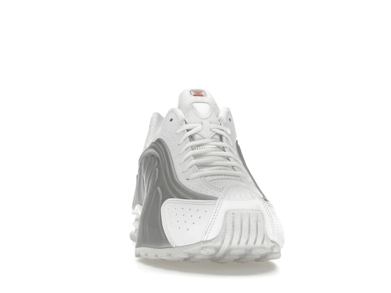 Nike Shox R4 White Bright Crimson Metallic Silver - White/White/Bright Crimson/Metallic Silver - HQ1988-101 - 08