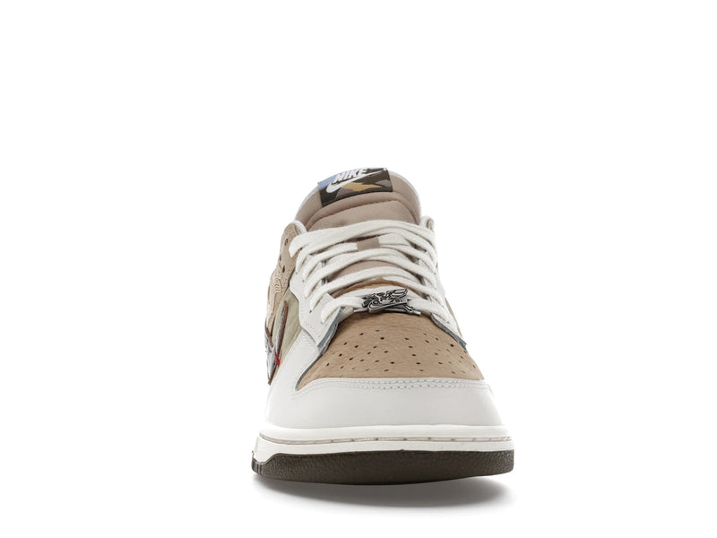 Nike Dunk Low Pegasus Pack Linen Phantom - Linen/Phantom/Neutral Olive/Dark Hazel - IQ1118-220 - 08