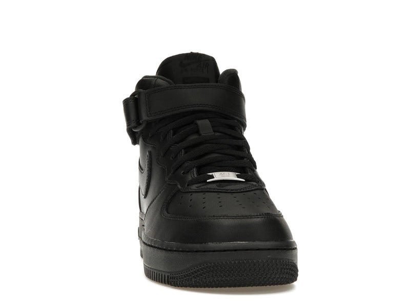 Nike Air Force 1 Mid Supreme Black - Black/Black-Black - FZ8784-001 - 08
