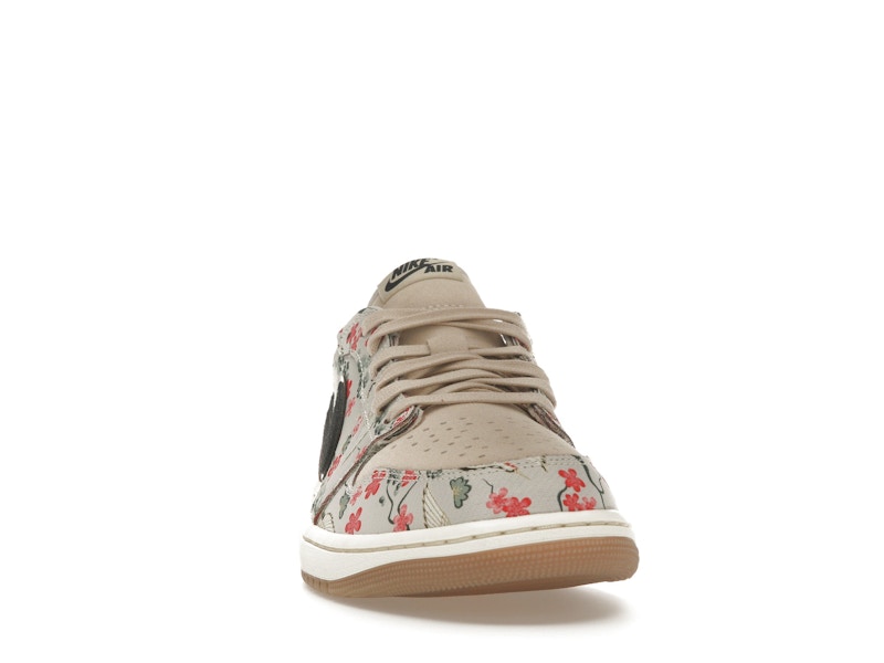 Air Jordan 1 Retro Low OG Rui Hachimura Oatmeal - Oatmeal/Jade Smoke-Black - HV8293-100 - 08