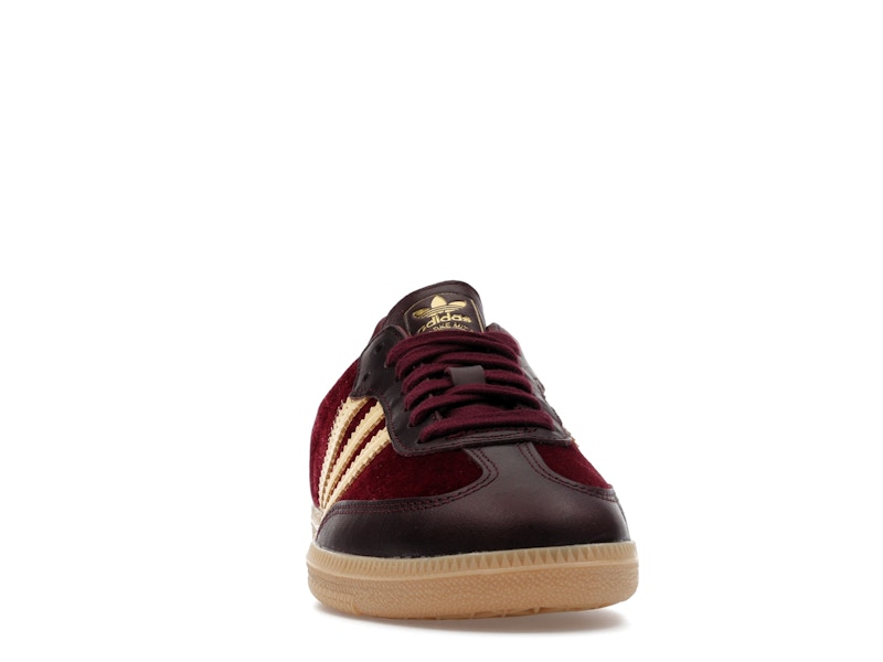 adidas Samba OG Shadow Red Velvet (Women's) - Shadow Red/Maroon/Gum - JS1394 - 08