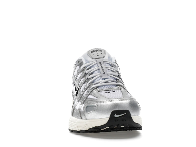 Nike P 6000 White Metallic Silver Flat Silver Black - White/Metallic Silver/Flat Silver/Black - CD6404-105 - 08