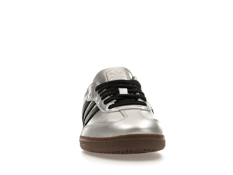 adidas Samba OG Silver Metallic Black Gum (Women's) - Silver Metallic/Core Black/Gum 5 - JI4218 - 08