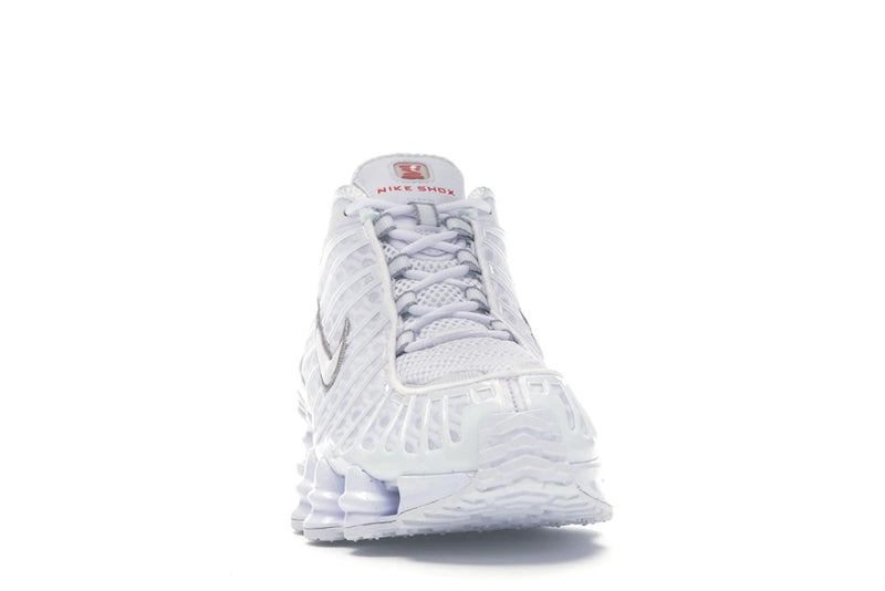 Nike Shox Tl White Metallic Silver - White/Metallic Silver-Max Orange-White - AV3595-100 - 08