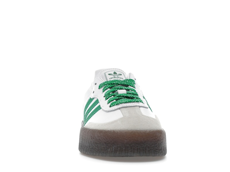 adidas Sambae Cloud White Green (Women's) - Cloud White / Green / Off White - IE9105 - 08