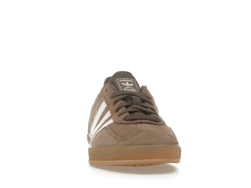 adidas Gazelle Indoor Earth Strata White Gold Metallic - Earth Strata/Cloud White/Gold Metallic - JQ0175 - 08