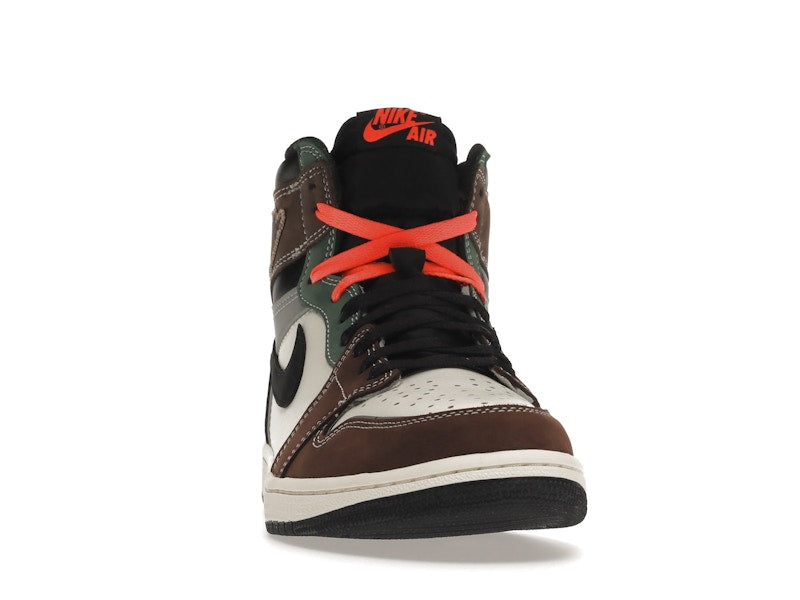 Air Jordan 1 Retro High OG Hand Crafted - Black/Archaeo Brown-Dark Chocolate - DH3097-001 - 08
