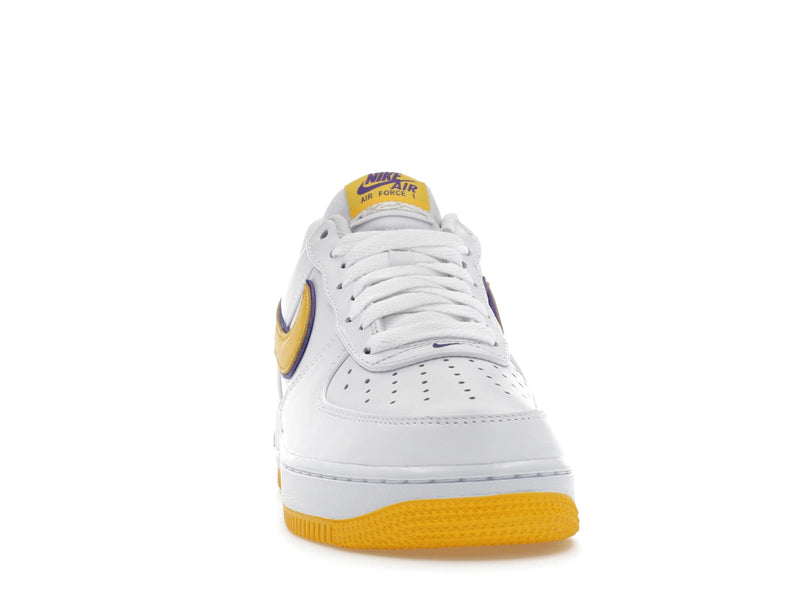 Nike Air Force 1 Low Kobe Bryant Lakers Home - White/Varsity Maize/Varsity Purple - FZ1151-100 - 08