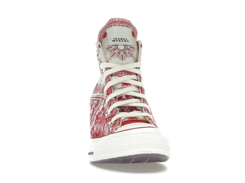 Converse Chuck 70 Internal Wedge Hi Isabel Marant Vanilla Ice Red (Women's) - vue 9