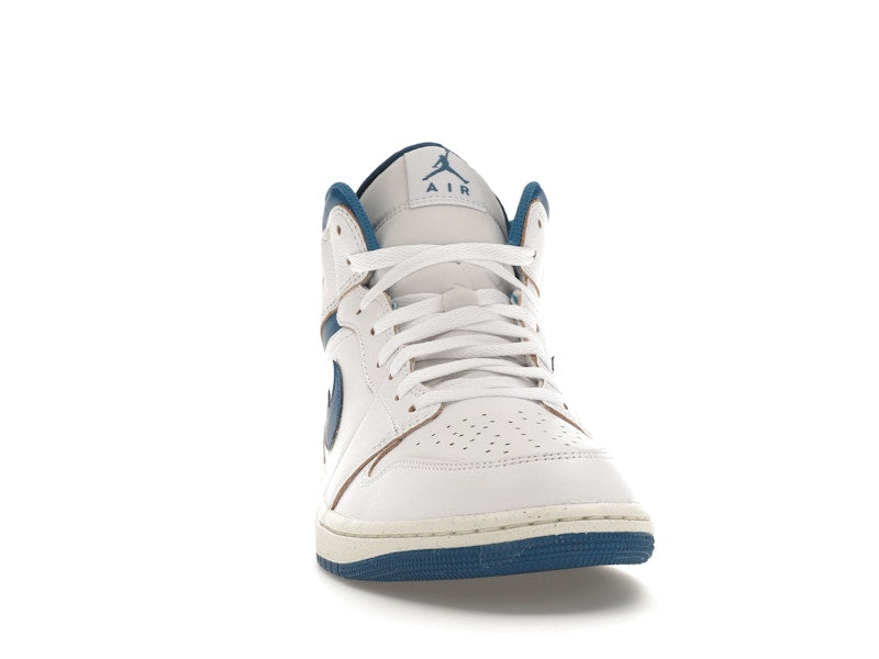 Air Jordan 1 Mid SE Industrial Blue - White/Sail/Industrial Blue - FN5215-141 - 08