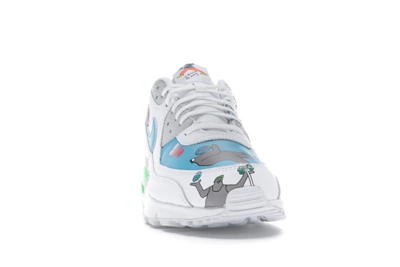 Nike Air Max 90 Flyleather Ruohan Wang - Multi-Color/Multi-Color - CZ3992-900 - 08