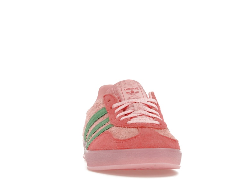 adidas Gazelle Indoor Semi Pink Spark Preloved Scarlet (Women's) - Semi Pink Spark/Preloved Green/Preloved Scarlet - IG6782 - 08