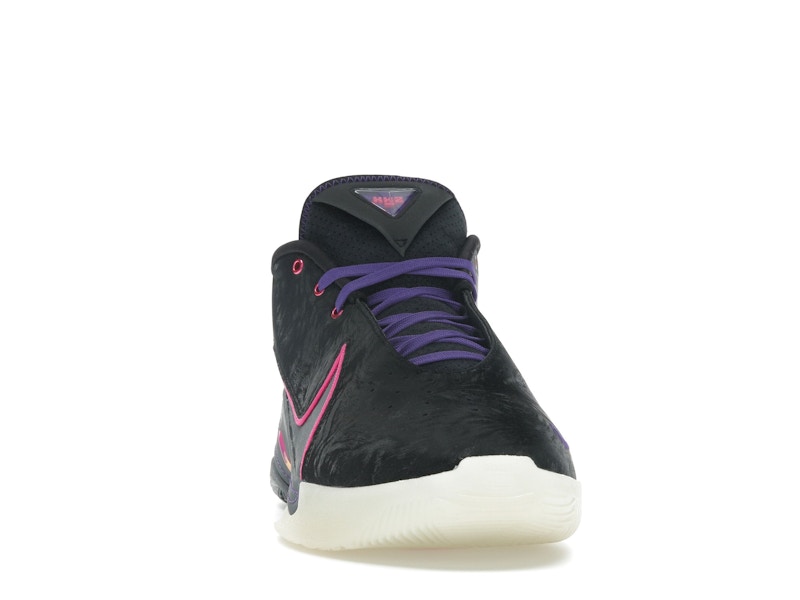 Nike LeBron 22 Blacklight - Black/Laser Fuchsia/Dark Grey/Field Purple/Guava Ice/Vapor Green - FZ1094-001 - 08