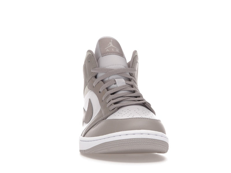 Air Jordan 1 Mid Linen - White/Linen-Linen - 554724-082 - 08