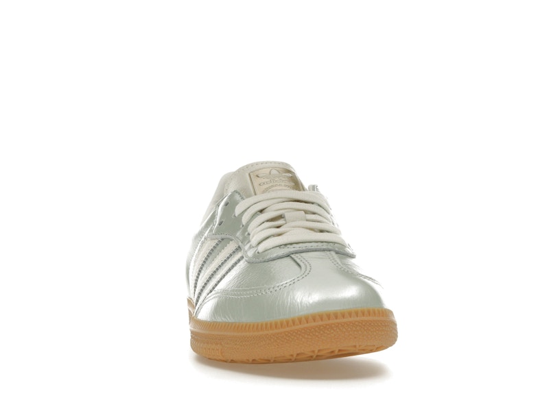 adidas Samba OG Linen Green Metallic (Women's) - Linen Green Metallic/Off White/Cyber Metallic - IG1965 - 08