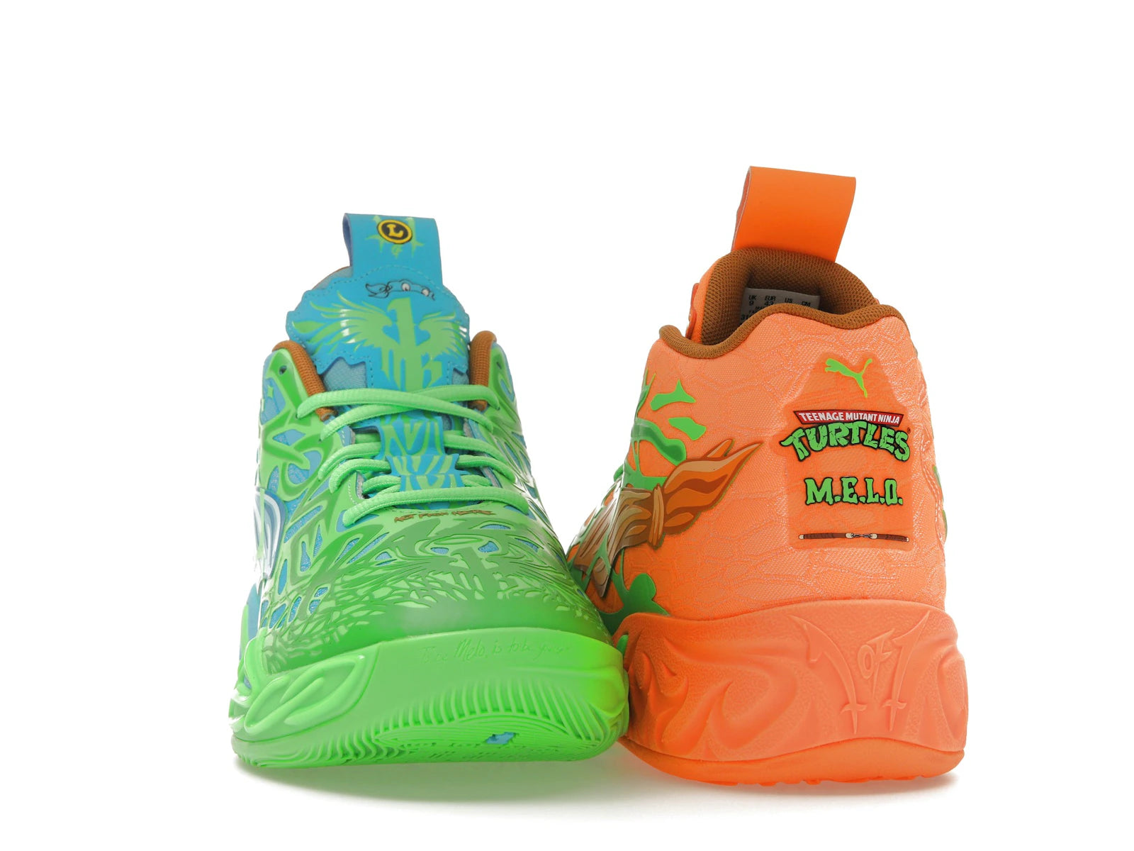 Puma Lamelo Ball Mb04 Teenage Mutant Ninja Turtles Leonardo And Michelangelo - view 8
