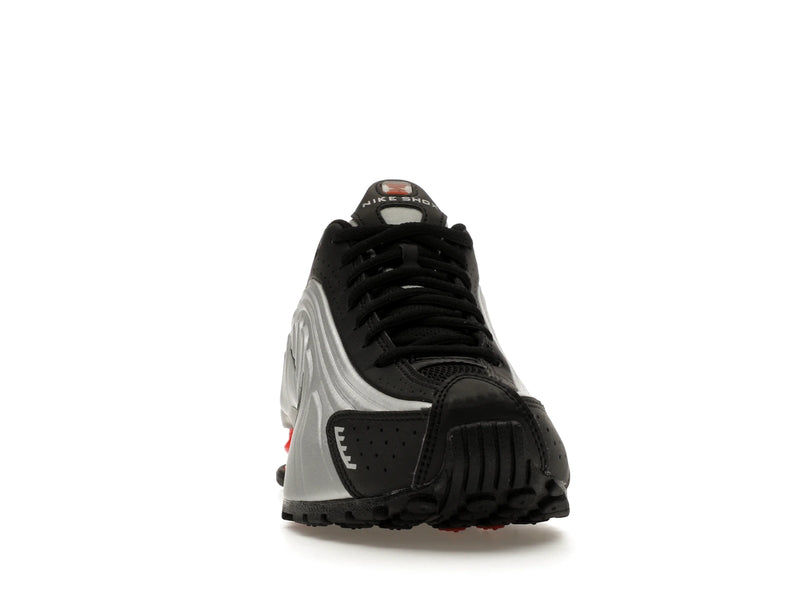 Nike Shox R4 Metallic Silver Black Picante Red (GS) - Metallic Silver/Black/Picante Red/Metallic Silver - CW2626-005 - 08