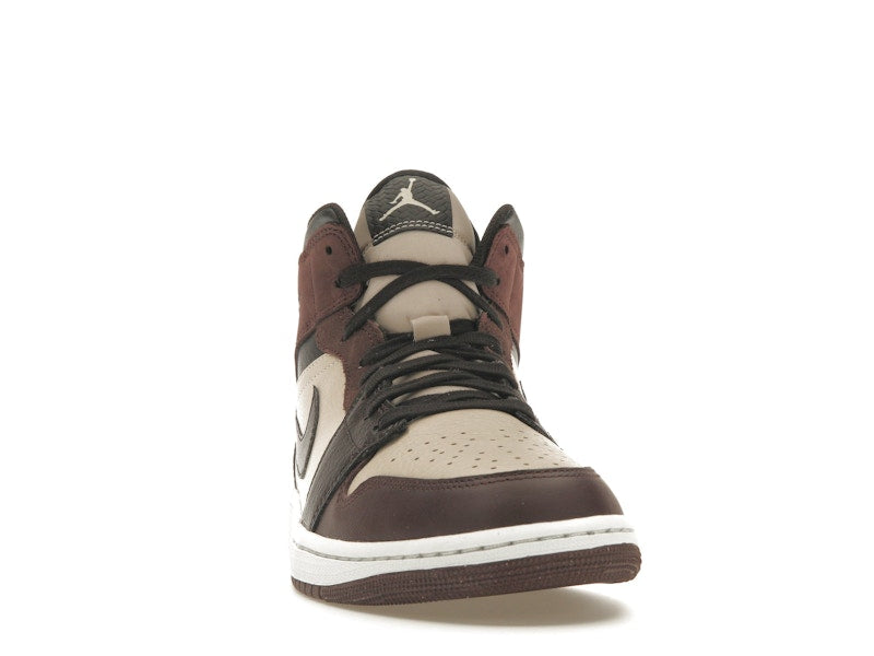 Air Jordan 1 Mid SE Paris Ymca - Velvet Brown/Earth/Sanddrift/Metallic Gold/Summit White - FZ4359-200 - 08