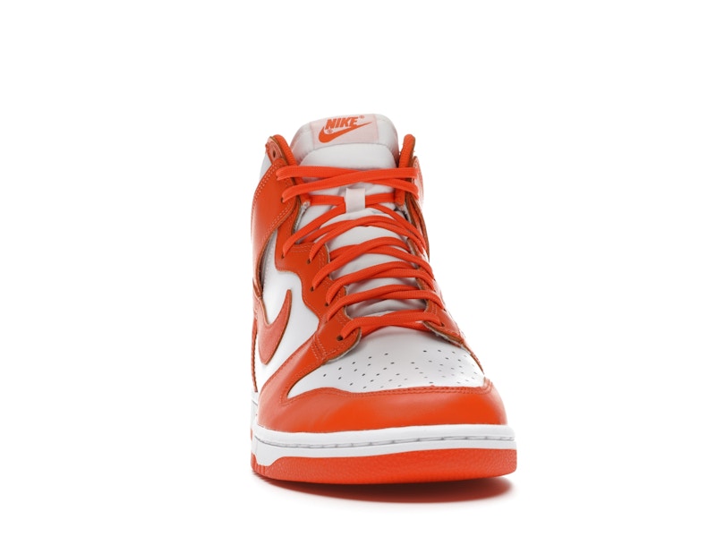 Nike Dunk High Syracuse (2021) - White/Orange Blaze - DD1399-101 - 08