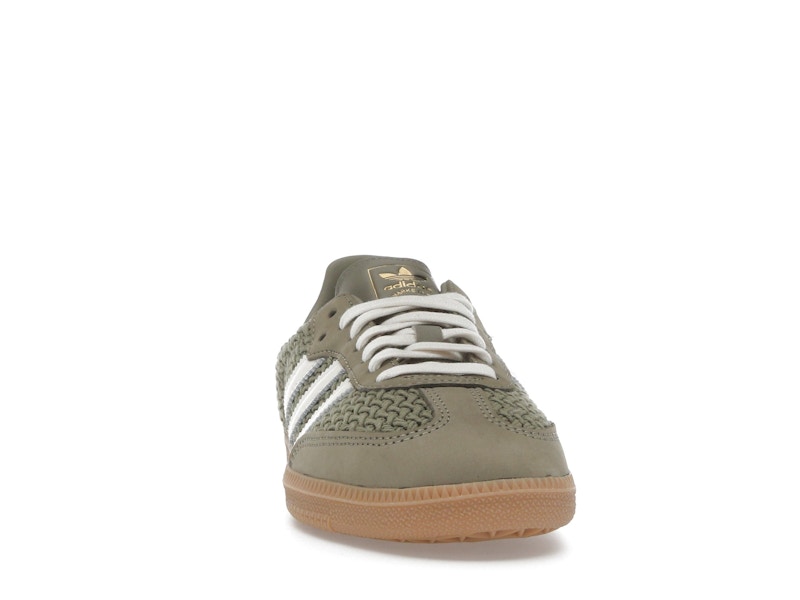 adidas Samba OG Crochet Pack Orbit Green (Women's) - Orbit Green/Cream White/Gum - JR9447 - 08