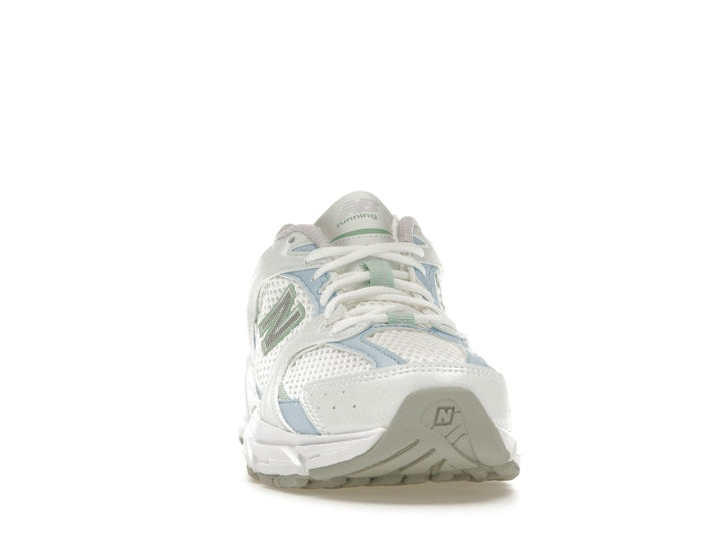 New Balance 530 White Light Chrome Blue Clay Ash - White/Light Chrome Blue/Clay Ash - MR530PC - 08