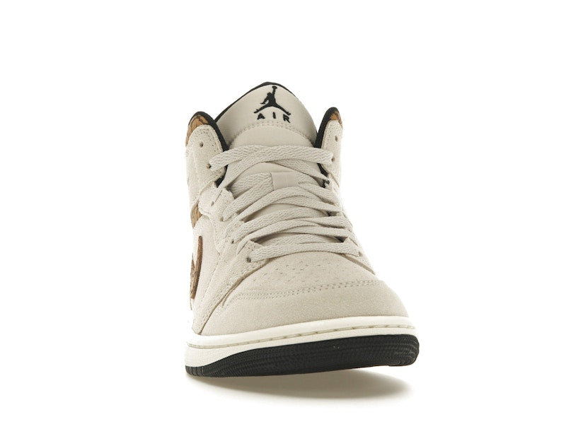 Air Jordan 1 Mid SE Brown Elephant - vue 8