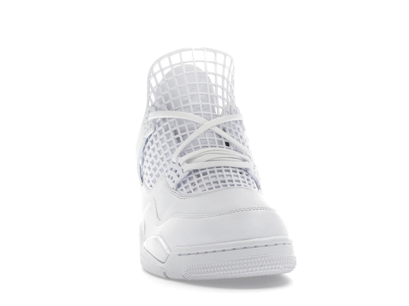 Air Jordan 4 Retro Net - White/Phantom/Metallic Gold - FN7251-107 - 08