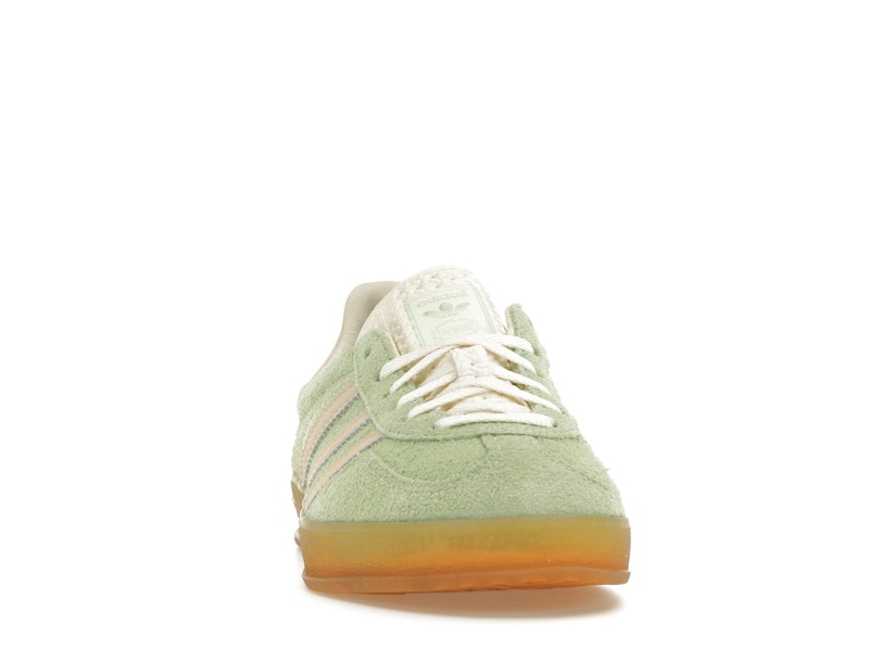 adidas Gazelle Indoor Semi Green Spark (Women's) - Semi Green Spark/Almost Yellow/Cream White - IE2948 - 08