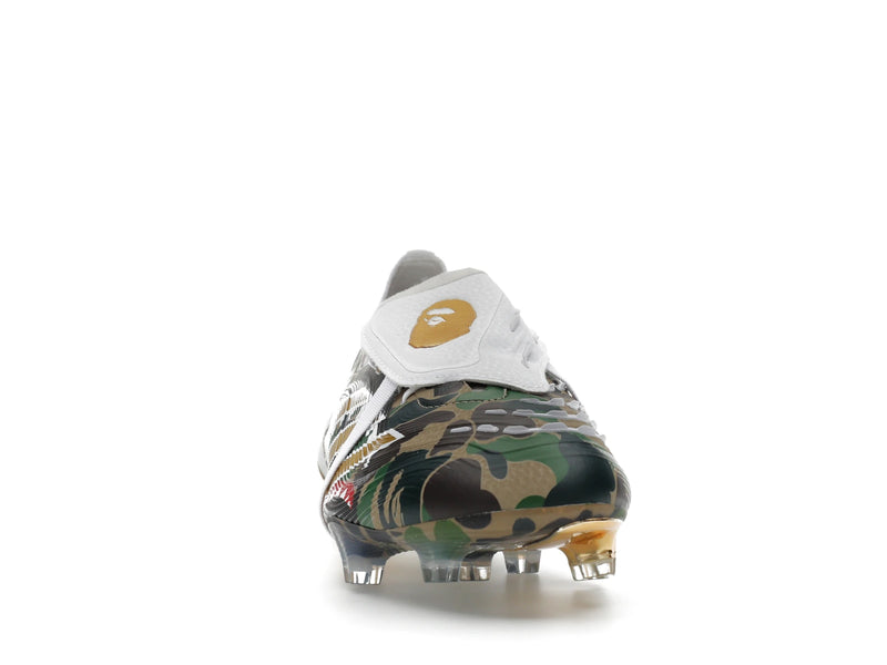 Adidas Predator Elite Foldover Tongue Fg Bape Green Camo - Hemp/Gold Metallic/White - JS3104 - 08