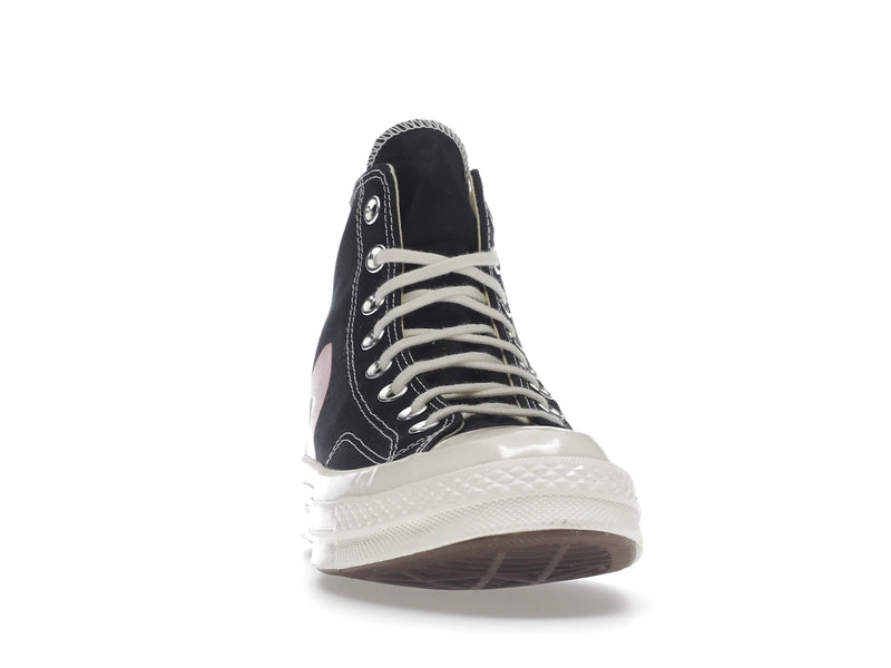 Converse Chuck Taylor All Star 70s Hi Comme Des Garcons Play Black - Black/White/High Risk Red - 150204C/A08791C - 08